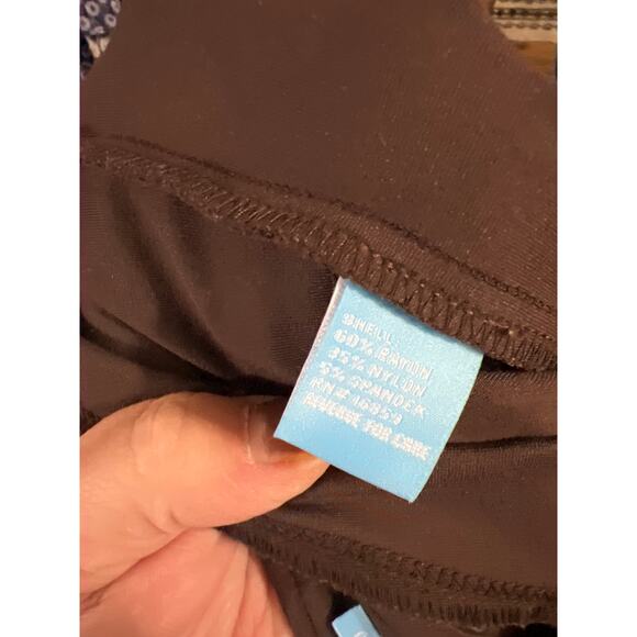 J.McLaughlin size 0 dark brown stretch knot pants - Picture 5 of 5